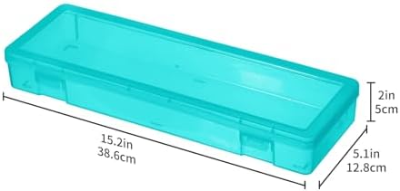 novelinks Plastic Pencil Boxes and Small Plastic Containers with Lids - Image 2