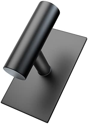 VAEHOLD Wall Towel Hooks, Heavy Duty Sticky Holder Waterproof Towel Hooks for Hanging Coat, Clothes, Closet Hook Wall Mount for Kitchen (Black, 2 Pack) - Image 6