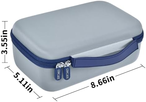 GWCASE Hard Case for Brother P-Touch PTM95 PT90 Handy Label Maker, Gray - Image 5