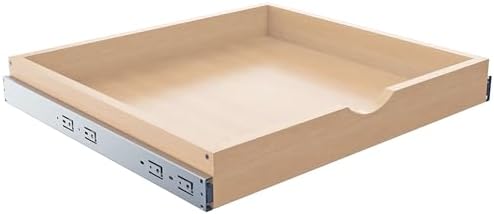 Pull Out Drawers for Cabinet Wood 27" W x 22" D Slide Out Organizer by Mobirex