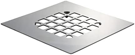 Danco Square Snap-in Shower Drain Cover in Chrome, (11034) by DANCO