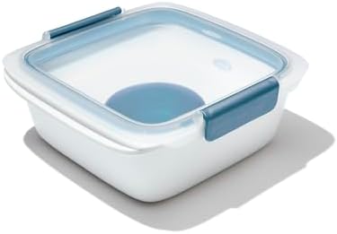 OXO Good Grips Prep & Go Food Storage Salad Container - 6.3 Cup, Ocean Blue by Unknown