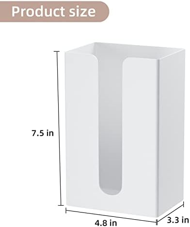 Magnetic Dryer Sheet Holder,Dryer Sheet Container Dispenser,Metal,White - Image 2