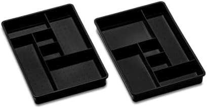 madesmart Classic 2 Piece Drawer Organizer, Carbon by madesmart%C2%AE