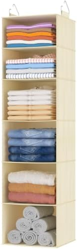 Lifewit Hanging Closet Organizer and Storage for Clothes 6 Tier by Lifewit