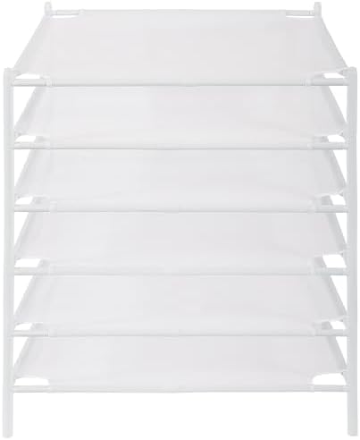 STO STO Sweater Drying Rack, 6-Pack Stackable Mesh Clothes Drying Rack, Laundry Drying Rack for Sweaters, Socks, Toys, White by STOSTO