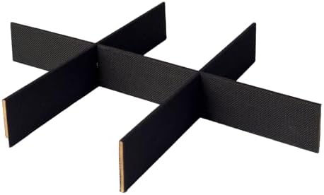 UnionBasic Divider Bar, Divider Strip for 3-Drawer File Organizer, Black - The Accessory of Dividing Bar Only, 3-Drawer File Organizer NOT Included by UnionBasic