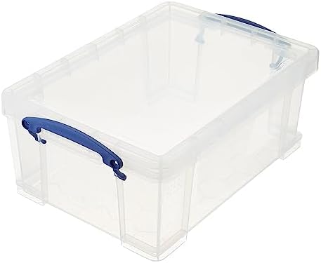 Really Useful Box Stackable 9 Liter Plastic Storage Container, 3 Pack - Image 7