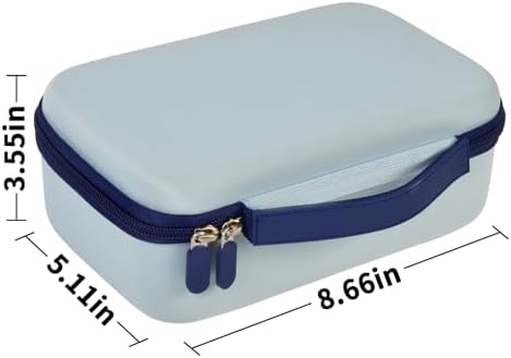 GWCASE Hard Case for Brother P-Touch PTM95 PT90 Handy Label Maker, Blue - Image 5