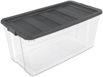 Sterilite Modular Stacker Box with Latching Lid, 200 Quart, 6-Pack - Image 2