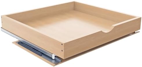 Pull Out Drawers for Cabinet Wood 21.5" Wx23 D Slide Out Organizer by Mobirex