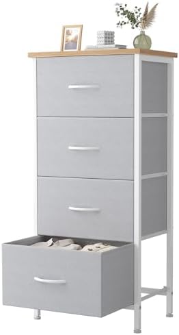 Sweetcrispy 4 Storage Drawer Dresser, Storage Cabinet, Clothes Organizer by Sweetcrispy