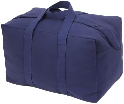Rothco Canvas Parachute Cargo Bag, Navy Blue, 40.5L by Rothco