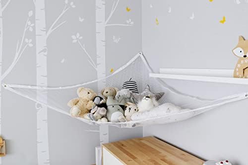 Dreambaby Jumbo Toy Storage Corner Hammock Net Organizer - 6 ft Long - Holds up to 30lbs Maximum Weight - Model L693 - Image 7