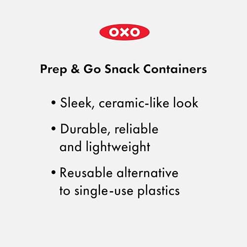 OXO Good Grips Prep & Go Slim Food Storage Container - 1.8 Cups, Ocean Blue - Image 4