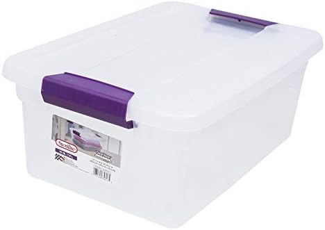 Sterilite 17531712 15-Quart Clearview Latch Box 2-Pack by Sterilite