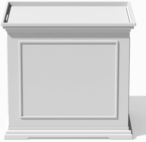 Veradek Brixton Tray Table - 2-in-1 Outdoor Side Table with Storage and Tray for Patio/Porch | Durable All-Weather Resistant | Classic & Functional by VeradekOutdoor