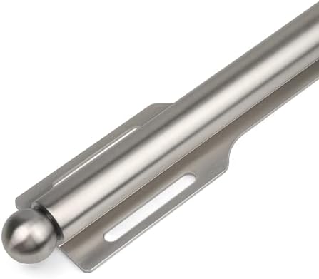 12" Valet Rod for Closet Pull Out (2 Pack, Brushed Nickel) - Image 4