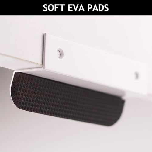 RVPEKUPE 2-Pack Under Cabinet Foot Pull, White, 4-3/4'', Aluminum - Image 4