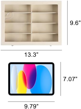 Frebeauty 8-Slot Sunglass Organizer,Velvet Sunglass Holder for Drawer - Image 4