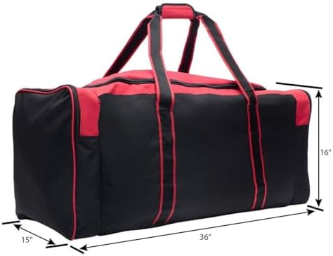 Jetstream Heavy Duty Multi Pocket Durable Sports Gym Equipment Travel Duffel Bag - Image 5