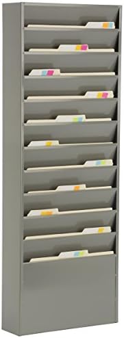 Displays2go Office File Folder Wall Rack - Image 2