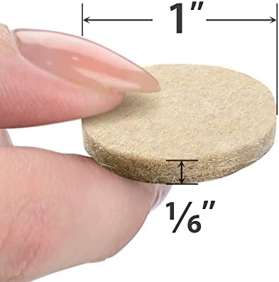 Felt Furniture Pads X-Protector - 48 PCS 1" - Premium Felt Pads (Beige) - Image 5