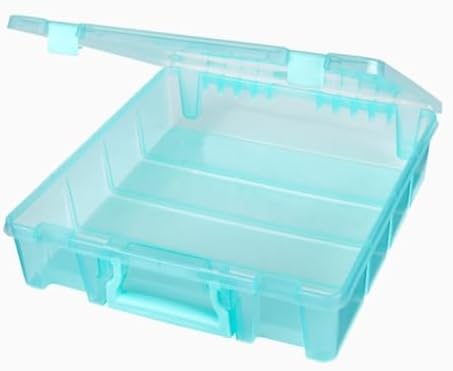 ArtBin Super Satchel 1-Compartment Craft Storage Box, Aqua - Image 2