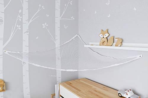 Dreambaby Jumbo Toy Storage Corner Hammock Net Organizer - 6 ft Long - Holds up to 30lbs Maximum Weight - Model L693 - Image 6