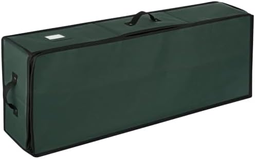 Hearth & Harbor Wrapping Paper Storage Container - Christmas Storage Bag with Interior Pockets - Gift Wrapping Organizer Storage Fits Up to 22 Rolls of 40" - Tear Proof Wrapping Paper Organizer - Image 7