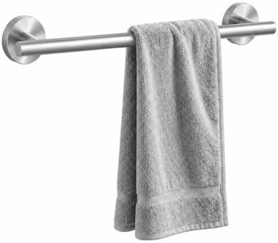 18" Rustproof Stainless Steel Towel Bar, Wall Mounted Towel Rack by LSWYYP
