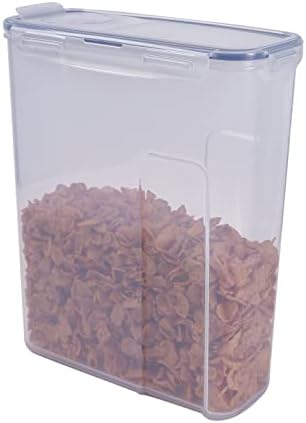 LOCK & LOCK LocknLock Easy Essentials Rectangular Food Storage Container With Flip Top Lid -18.1-Cup, Clear - Image 5