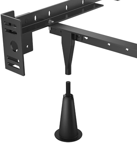 5“ High Rise Bed Frame Risers, Bed Frame Feet for Under Bed Storage - Image 3