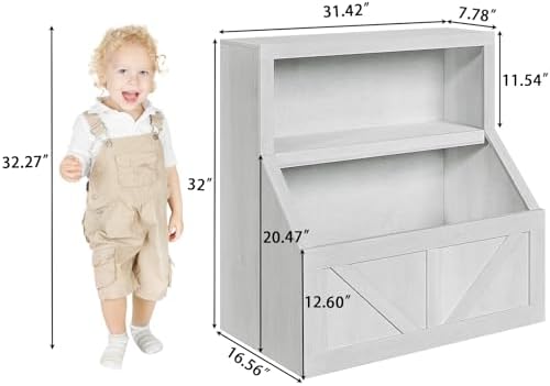 IDEALHOUSE Kids Toy Box for Boys, Kids Toy Chest Storage for Boys & Girls - Image 2