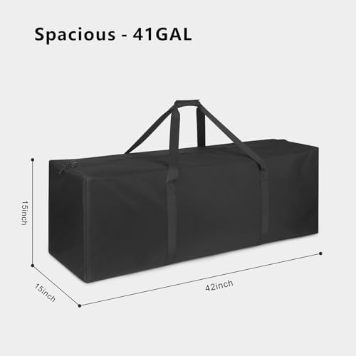 TOPDesign 3-Pack Storage Duffle Bags – 42" x 15" x 15", 41Gal - Image 2