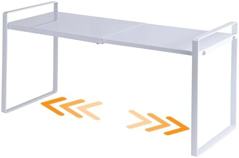 Expandable Cabinet Shelf Organizer Riser for Kitchen Cupboard Under Sink by LJHFUQHUHU