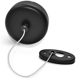 SUS304 Retractable Clothesline with Adjustable Nylon Clothing Rope for Bathroom Laundry Hotels (Black) by SWETON