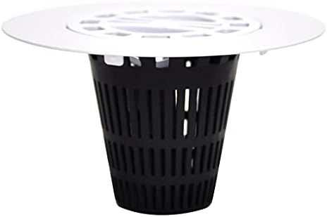 DANCO Hair Catcher for Stand-Alone Shower Drain Cover | 3-inch Shower Drain Openings | Strainer Snare | White (10533) (Pack of 2) - Image 2