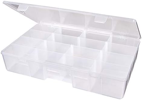 ArtBin XL Solutions Box Craft Organizer with Dividers, Clear - Image 4