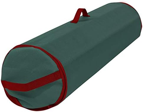 Wrapping Paper Storage Bag | Wrapping Paper Organizer Under Bed for Storing Multiple Rolls of Gift Wrap, 40” Length Container Constructed of Durable 600D Oxford Material (Green) - Image 6
