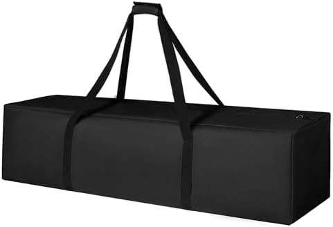 INFANZIA 50*11*16in Large Travel Duffel Bag, Water Resistant Foldable, 145L by INFANZIA