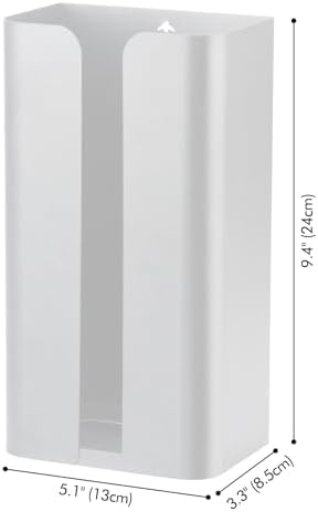Magnetic Laundry Dryer Sheet Dispenser, Tissue Holder, Garbage Bag Dispenser for Fridge, Kitchen, Laundry (White) - Image 4