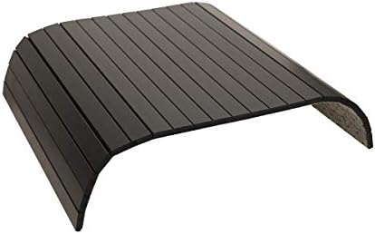 GEHE Sofa Arm Tray Table - Flexible/Foldable Couch Arm Table Perfect for Drink & Snacks (16.5" L x 13.25" W x 0.4" H, Black) - Image 7