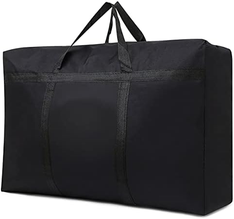 Heavy Duty Storage Bag with Handles for Moving & Storage (26Gal - 1 Pack) by IWEIK