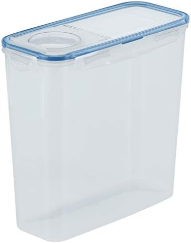 LOCK & LOCK Easy Essentials Food Storage with Flip Lid/Airtight container, BPA Free, 14.3-Cup, Clear by LocknLock