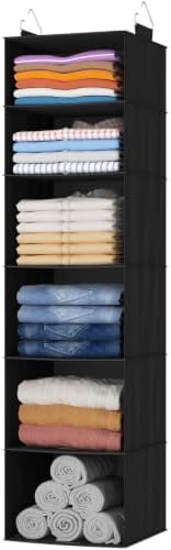 Lifewit Hanging Closet Organizer and Storage for Clothes 6 Tier by Lifewit