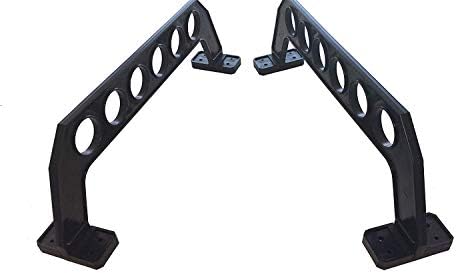 Cobra Storage Garage Door Storage Rack - 21" Black ABS Plastic Fishing Rod Holder - Ultimate Garage Organization for Fishing Gear and Equipment, Saltwater Fishing Gear (1 Pack) - Image 6