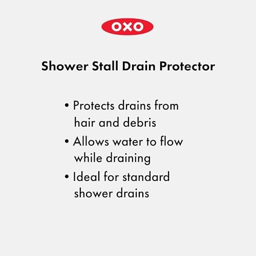 OXO Good Grips Shower Stall Drain Protector - 2 Pack - Image 4