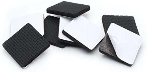 Slipstick GorillaPads CB150 Non Slip Furniture Pads/Rubber Grips (Set of 8) Self Adhesive Furniture Feet Floor Protectors, 1-1/2 inch Square, Black - Image 3
