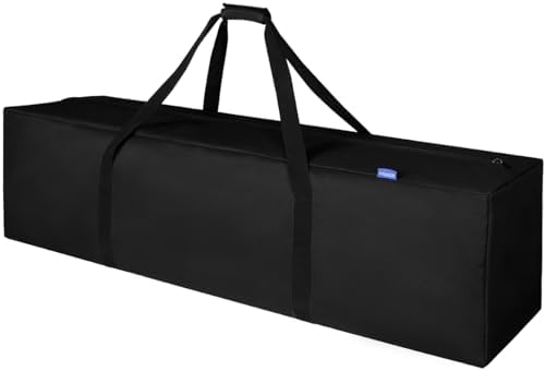 INFANZIA 45in Large Travel Duffel Bag, 600D Water Resistant Foldable, 115L by INFANZIA